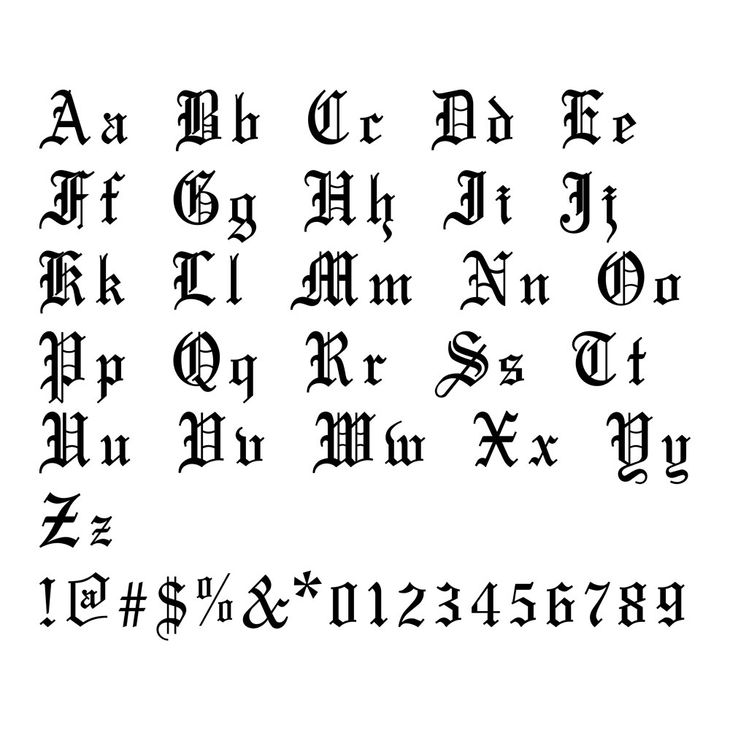 Old Gothic Initial Necklace information