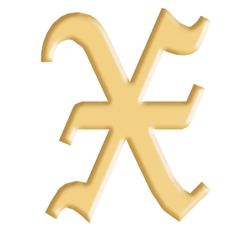 X Initial Pendant