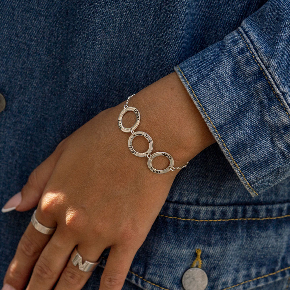 Personalised Disc Bracelet for Mom