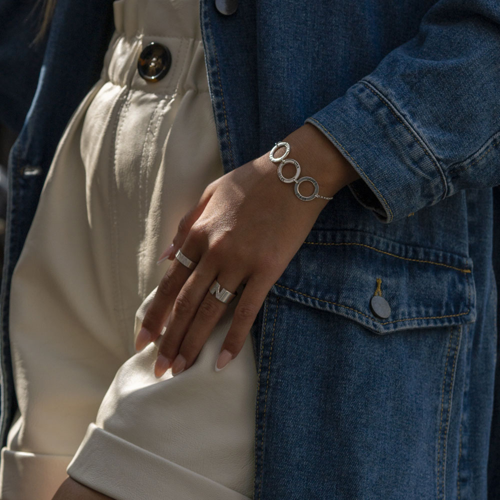 Personalised Disc Bracelet for Mom