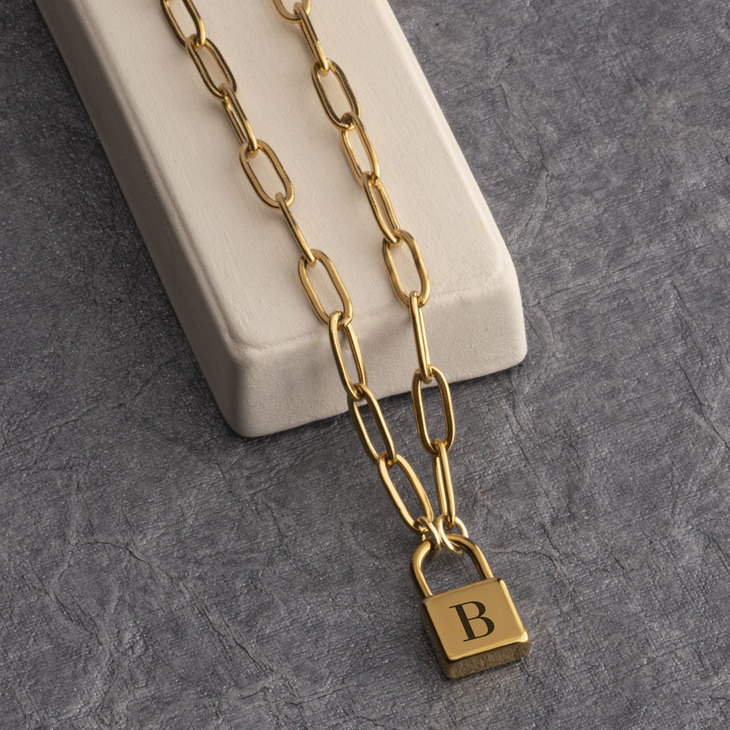 Lock Necklace - Picture 3