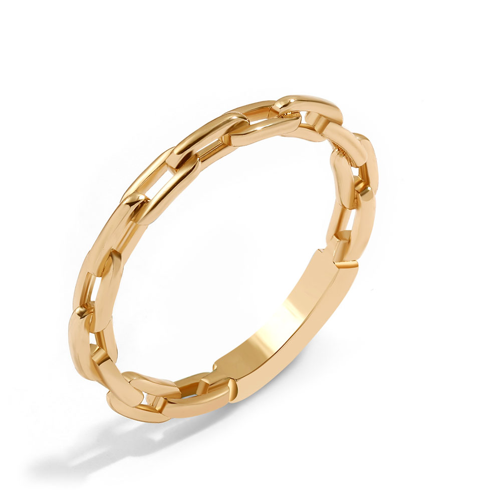 Paperclip Chain Link Ring