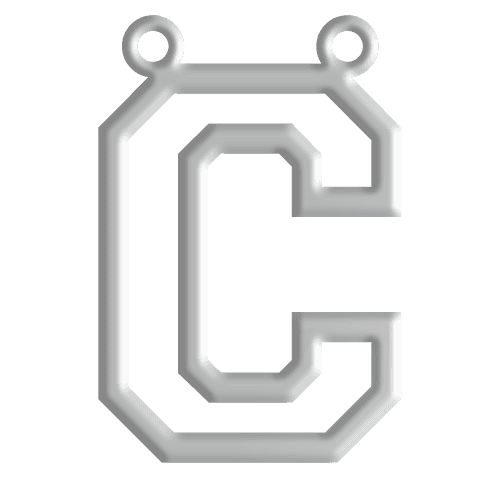 C Initial Pendant