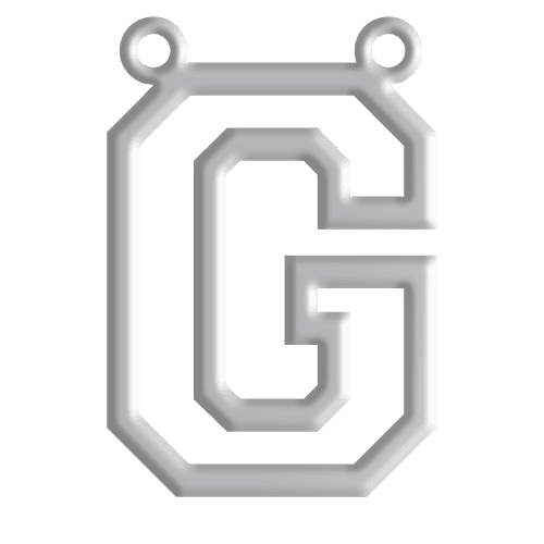 G Initial Pendant