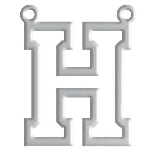 H Initial Pendant