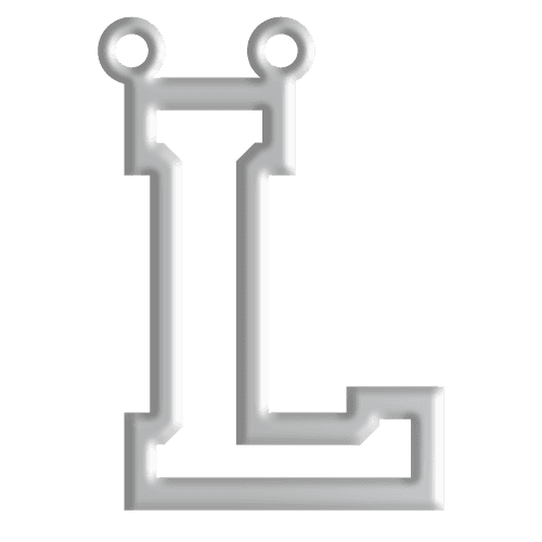 L Initial Pendant