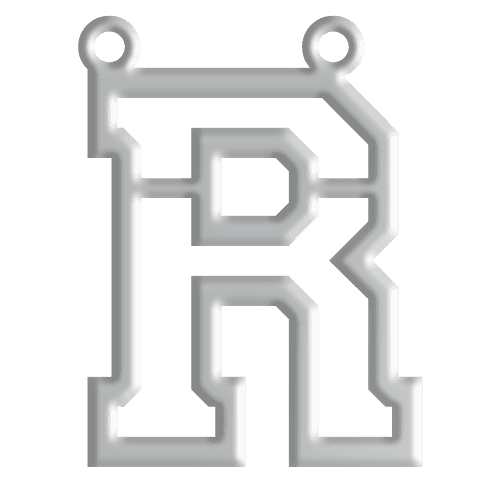 R Initial Pendant