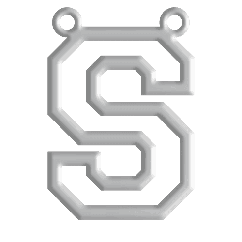 S Initial Pendant