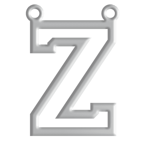 Z Initial Pendant