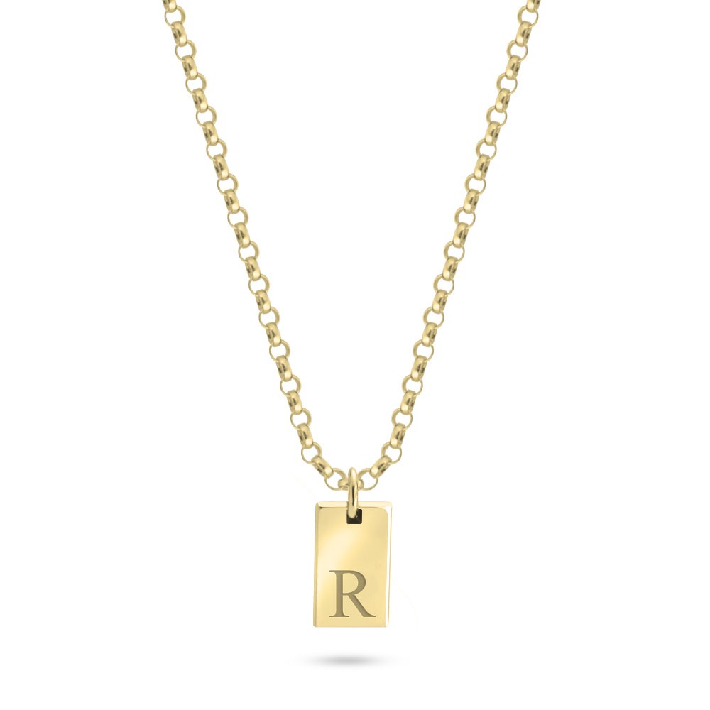 Men's Initial Necklace