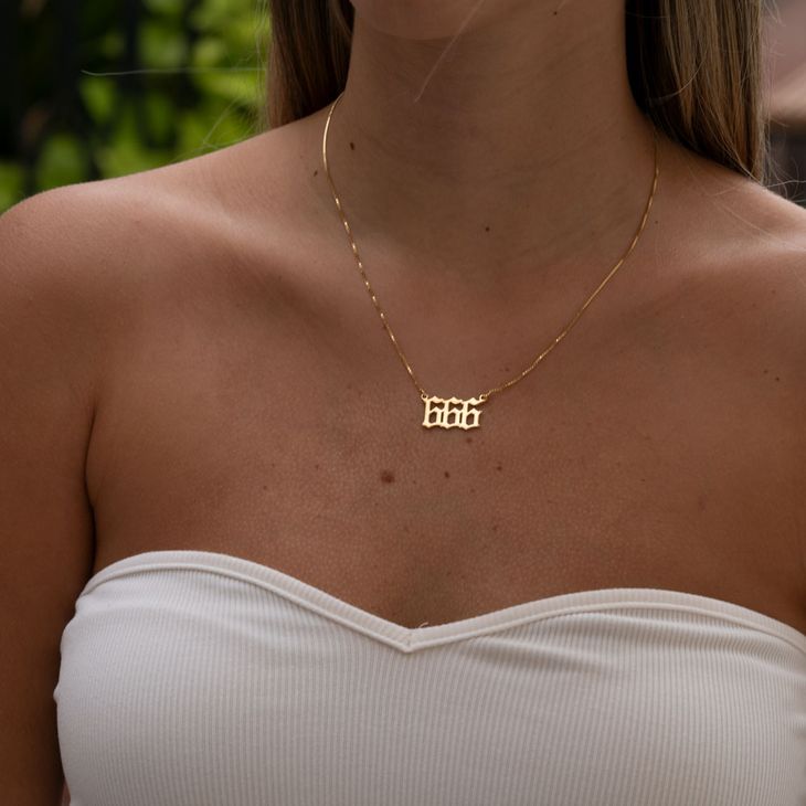 Angel Number Necklace information