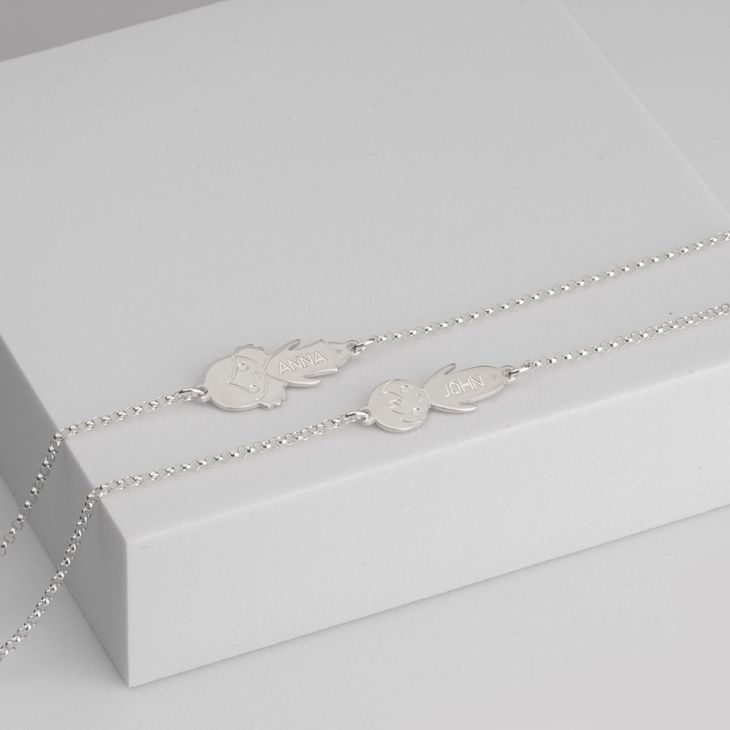 Kids' Names Mother's Bracelet information