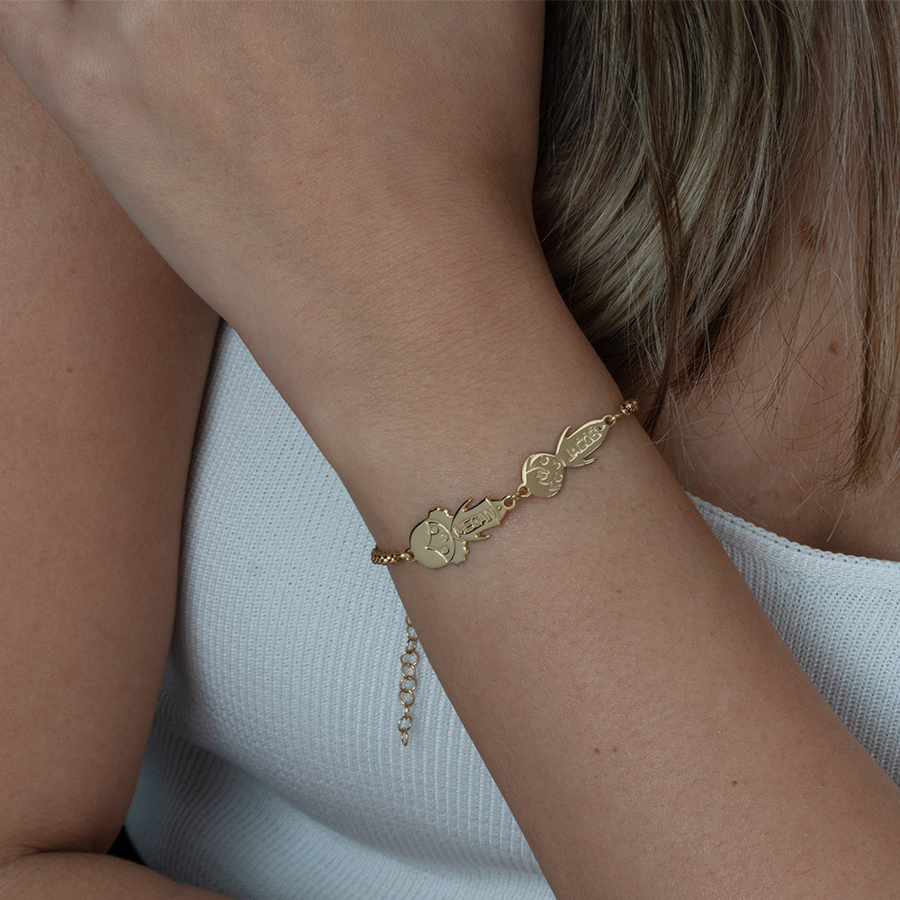 Kids' Names Mother's Bracelet