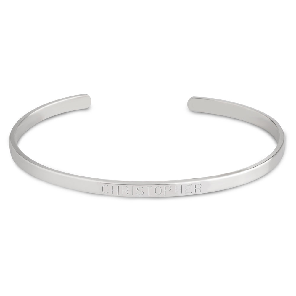 Engraved Name Bracelet For Men