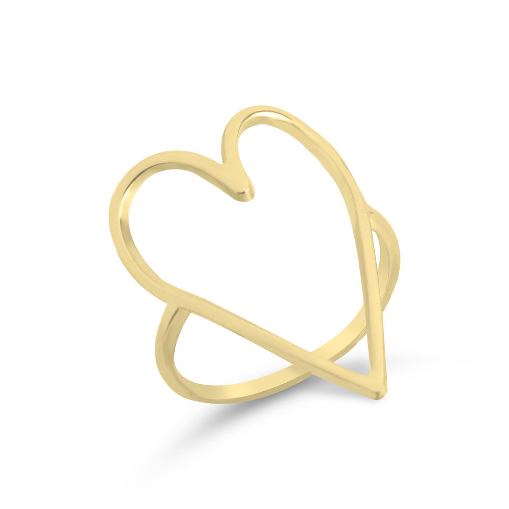 Heart Outline Ring