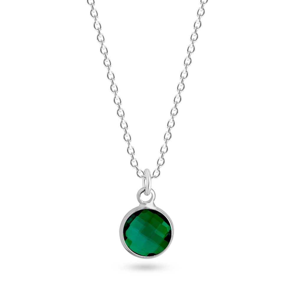 Emerald Necklace - May Birthstone Necklace