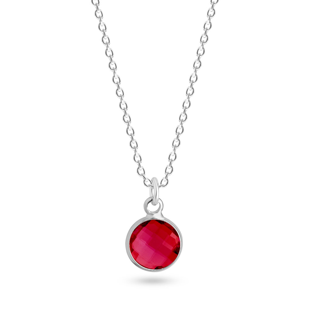Ruby Necklace - July Birthstone Necklace