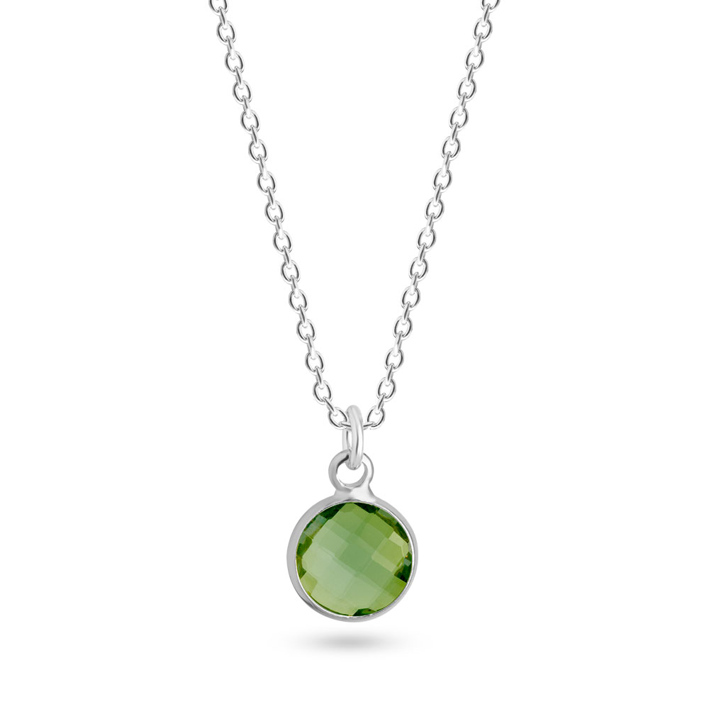 Peridot Necklace - August Birthstone Necklace