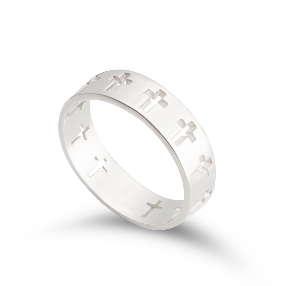 Cut Out Cross Ring