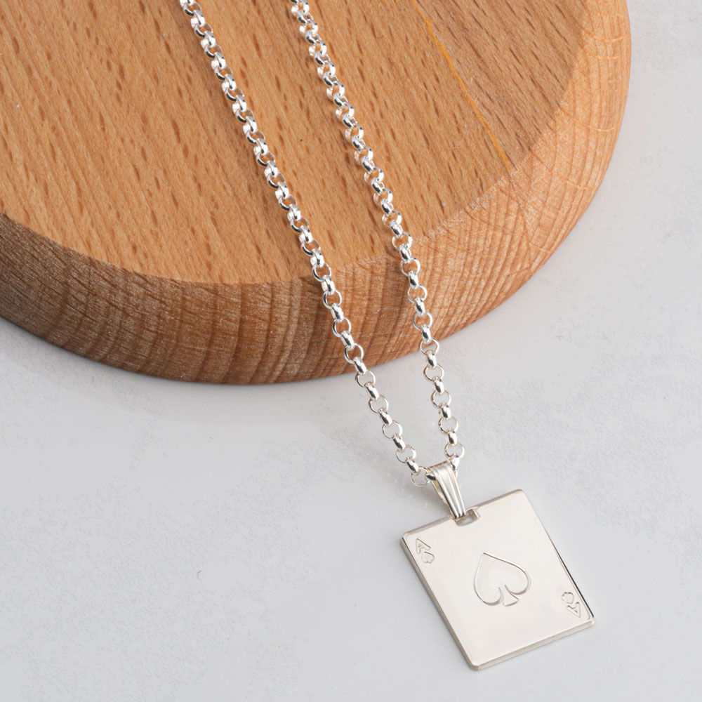 Ace of Spades Necklace