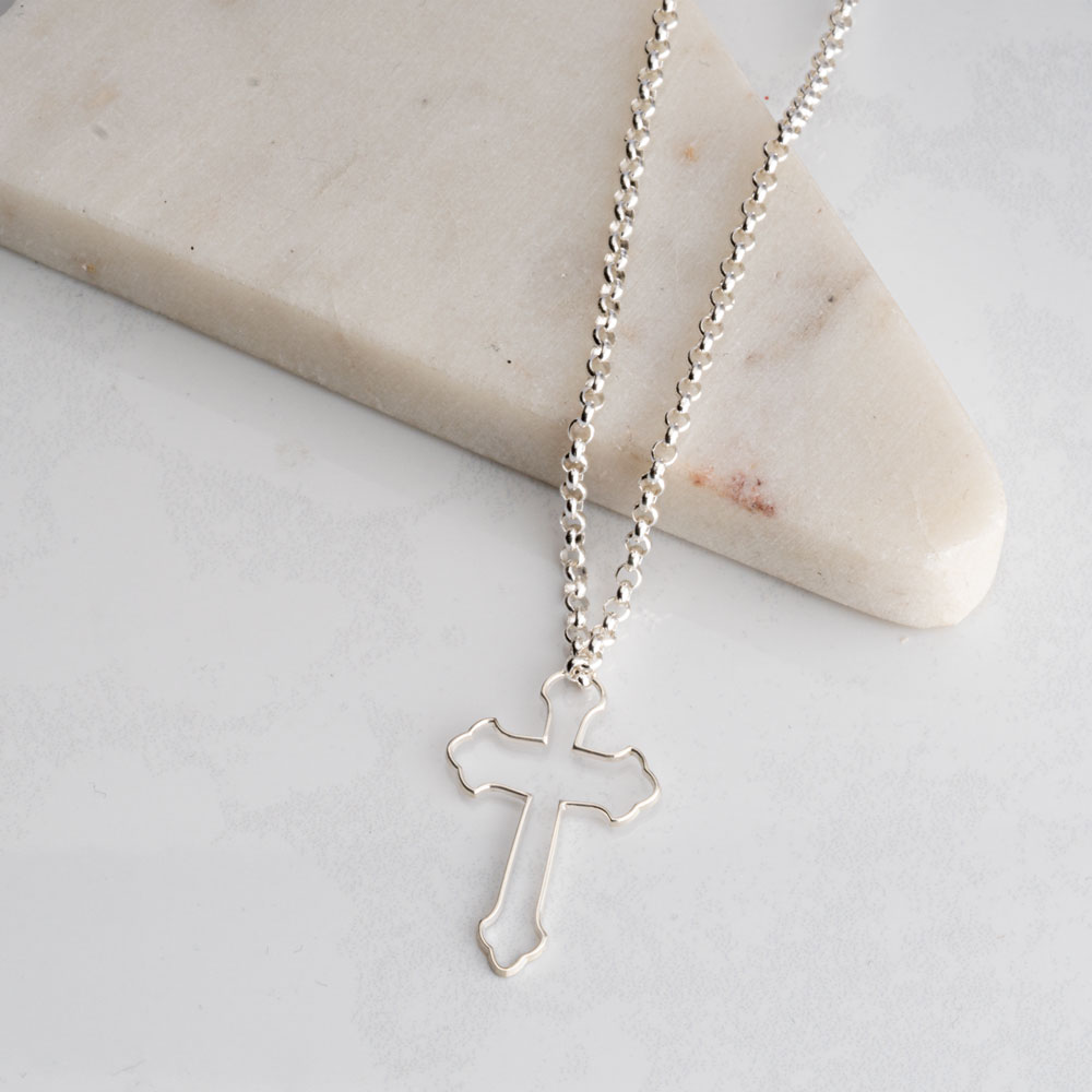Gothic Cross Necklace 
