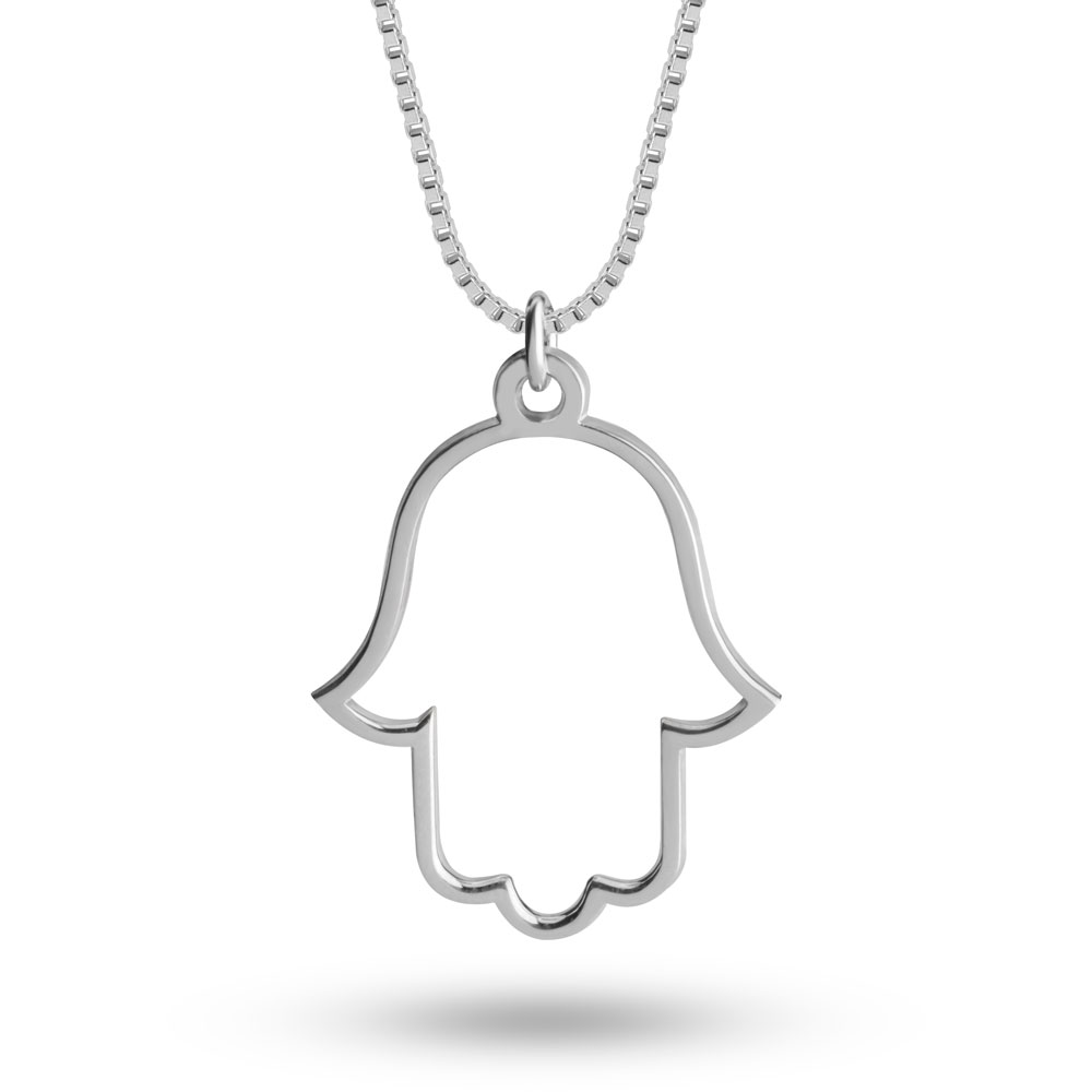 Hamsa Hand Pendant Necklace