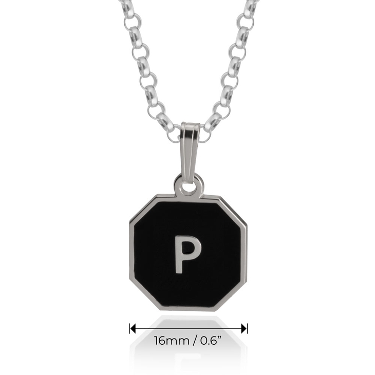 Men Initial Necklace information
