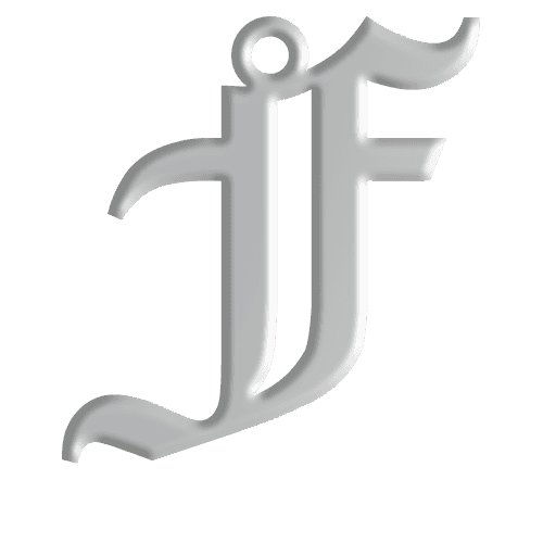 F Initial Pendant