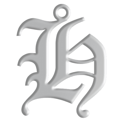 H Initial Pendant