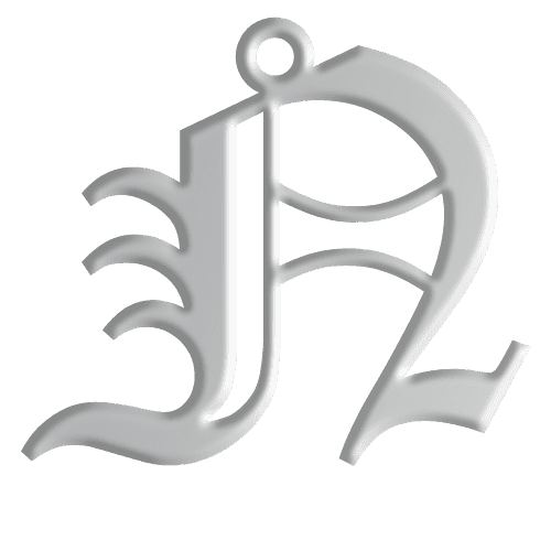 N Initial Pendant