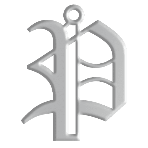 P Initial Pendant