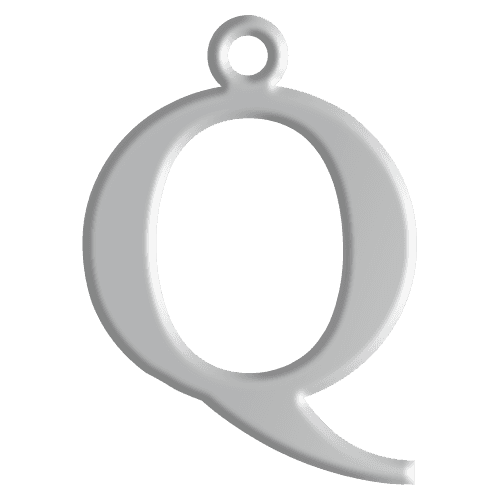 Q Initial Pendant