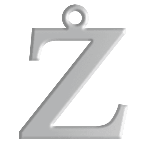 Z Initial Pendant