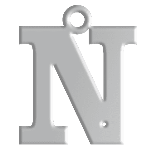 N Initial Pendant