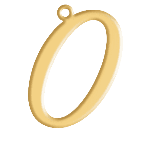 O Initial Pendant
