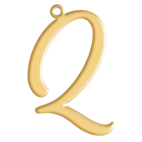 Q Initial Pendant