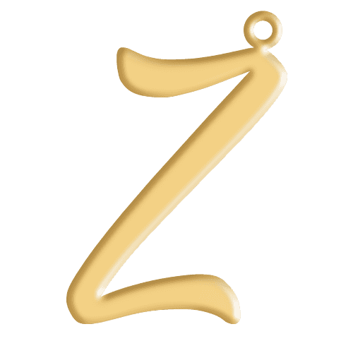 Z Initial Pendant