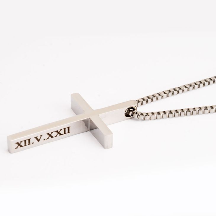 3D Cross Pendant Necklace information