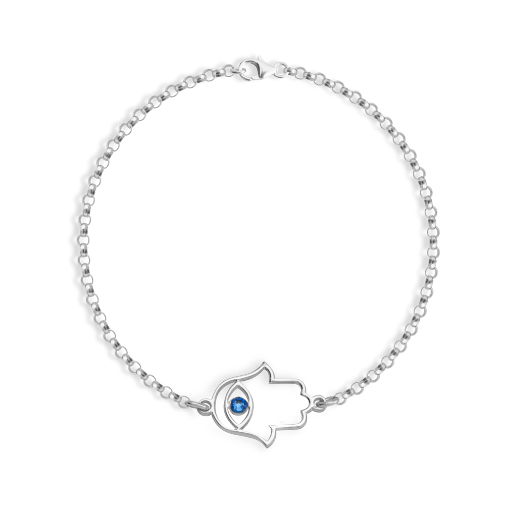 Hamsa Evil Eye Bracelet