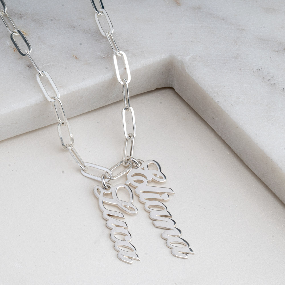 Custom Multiple Name Necklace 