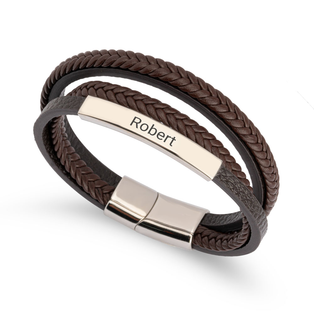 Brown Leather Bracelet
