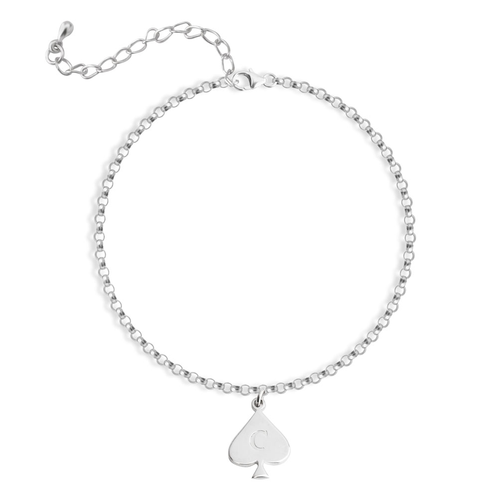Initial Leaf Anklet