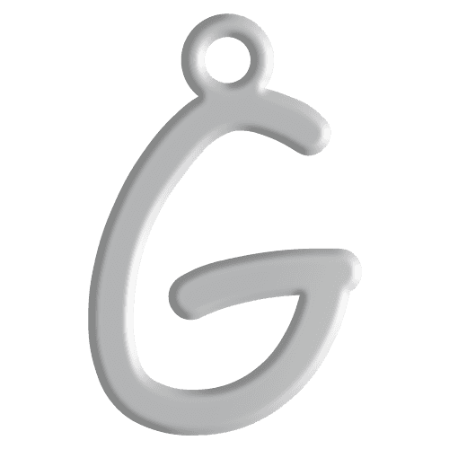 G Initial Pendant