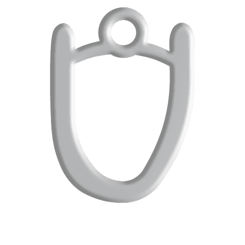 U Initial Pendant