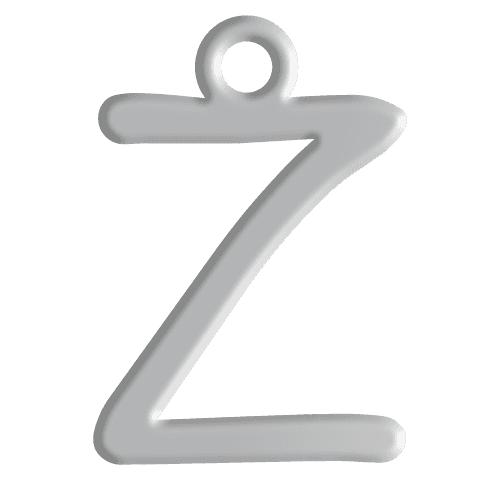 Z Initial Pendant