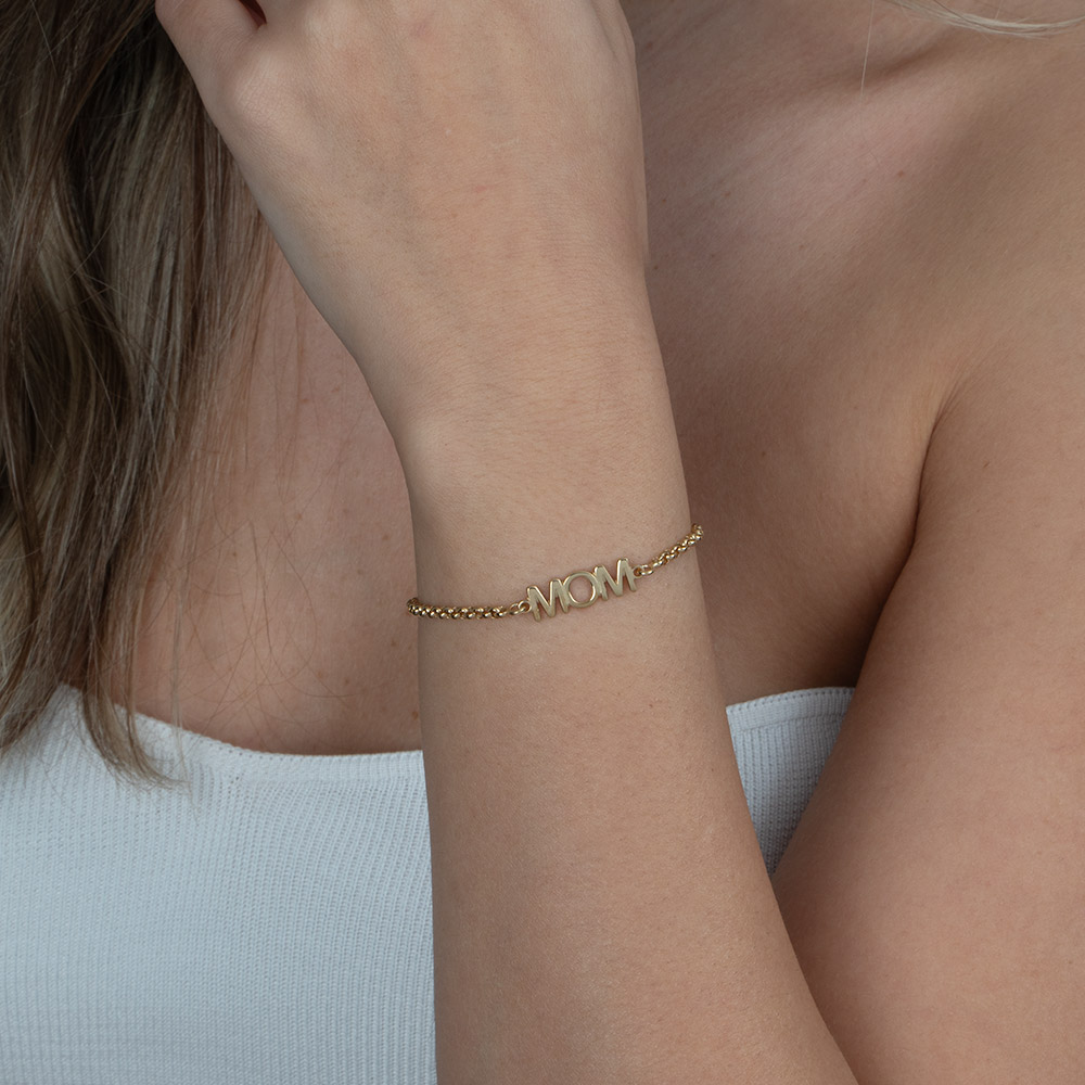 Dainty Mom Bracelet