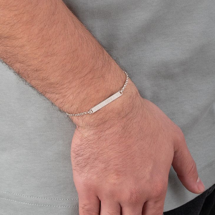 Couple Braclete with Roman Date information