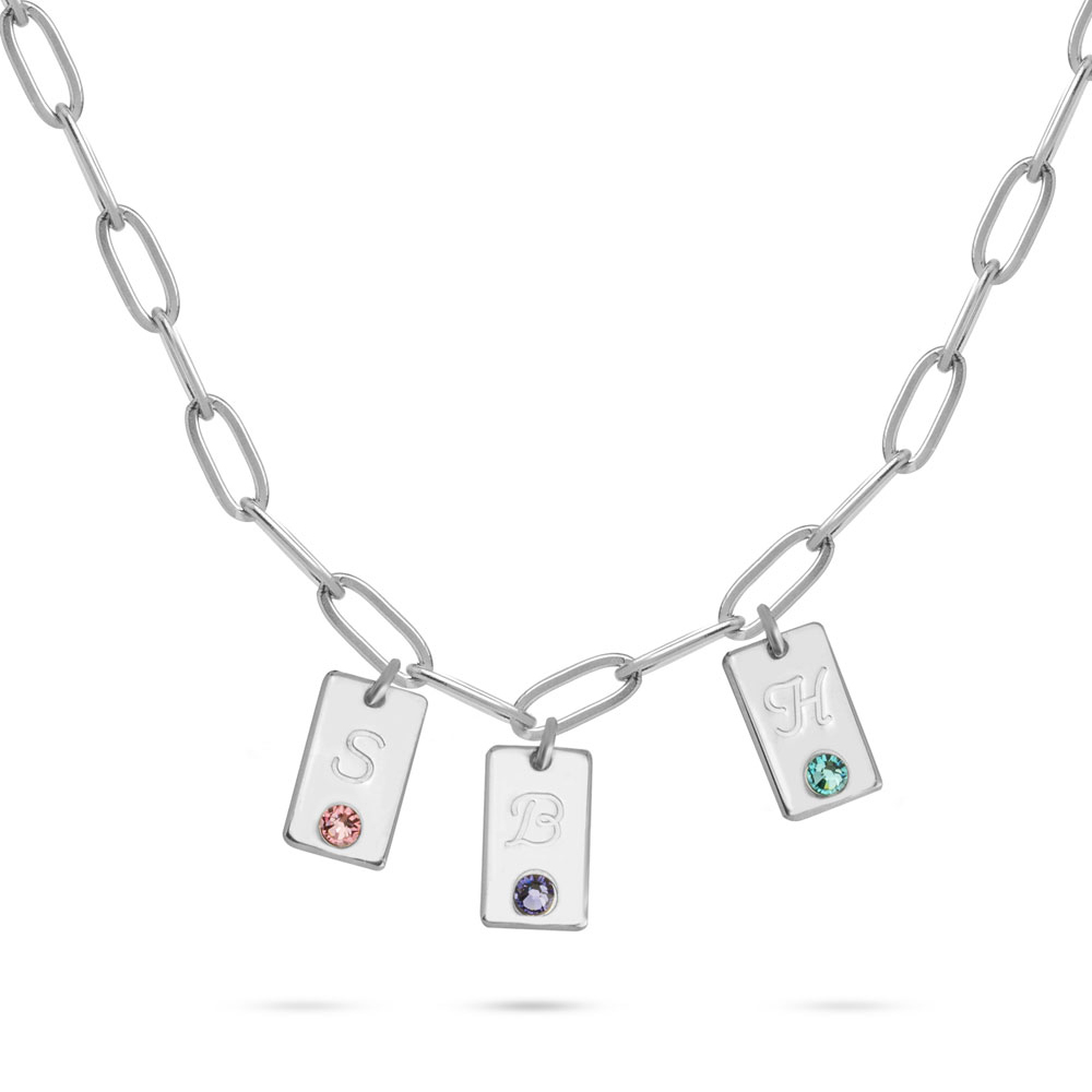 Birthstones Necklace for Mom