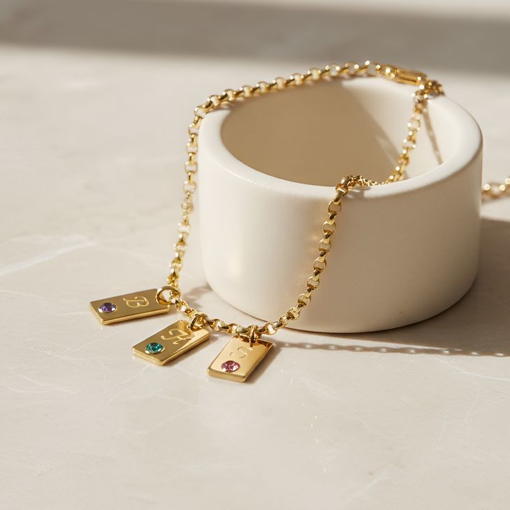 Birthstone Bracelet for Mom - Picture 2