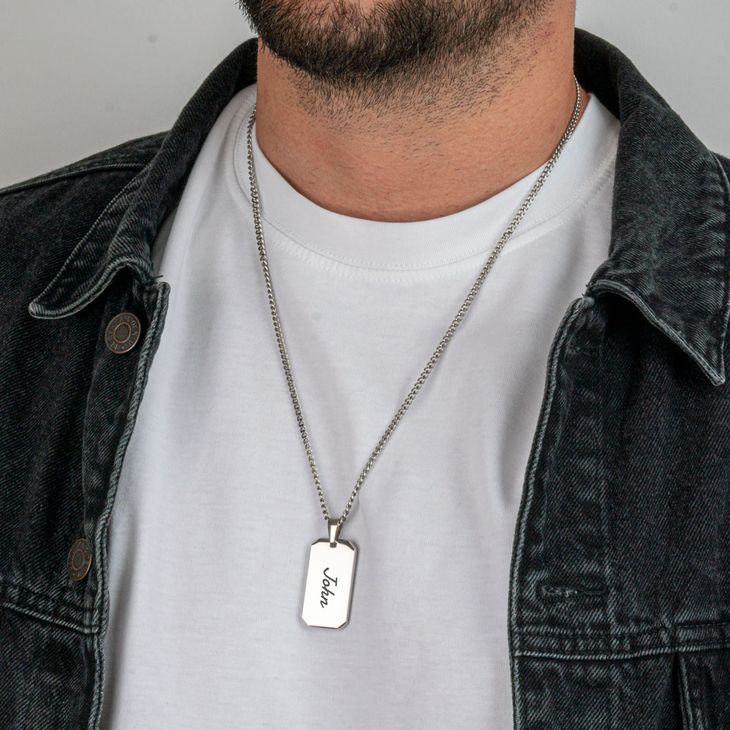 thumbnail image 2 of 2024 Graduation Dog Tag Necklaces | Fun Express 2 of 14